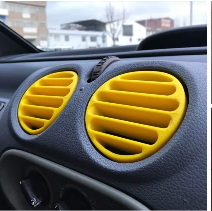 orta ızgara twingo orta ızgara sarı